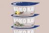 Koko kai coconut yogurt brand and packaging design