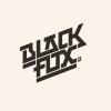 Logo design black fox adventure park