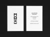 Maki ortner architect identity business card 01