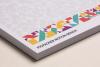 close-up of picpacker notepad with pattern overlay and logo