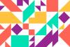 picpacker colorful geometric shape pattern