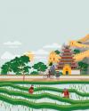 Pure Tea Packaging Illustration Han Pi Lo Chun