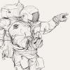 Sketch astronaut